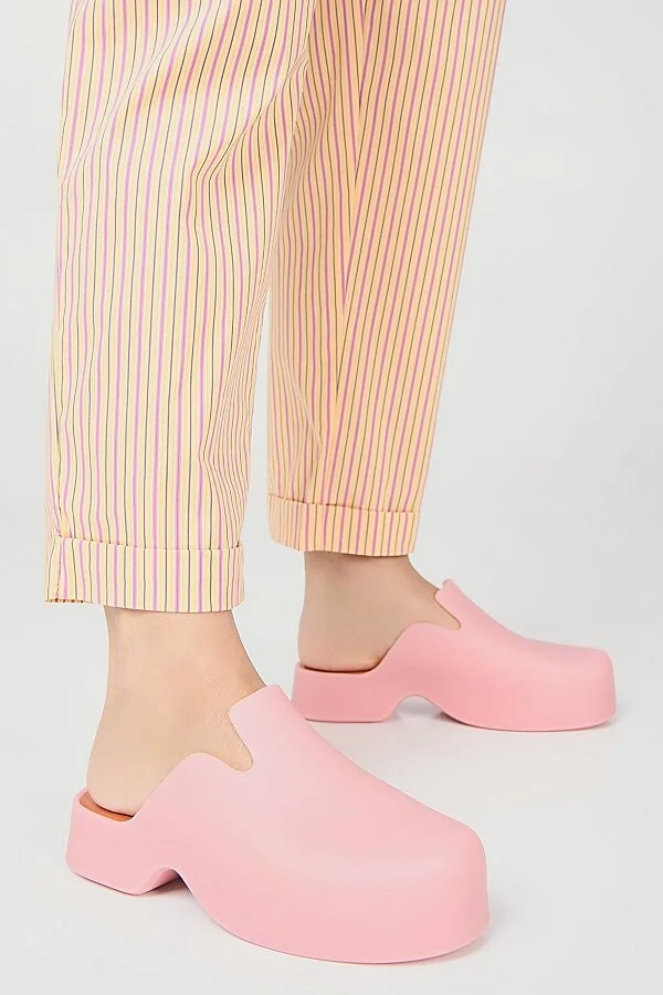 Melissa Zoe Jelly Clog in Pink/Orange - Image 2