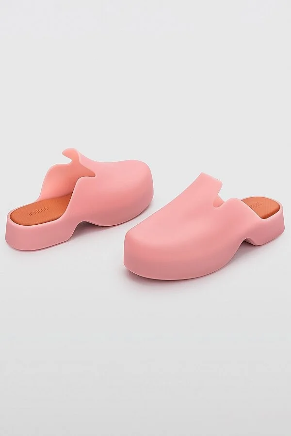 Melissa Zoe Jelly Clog in Pink/Orange - Image 3