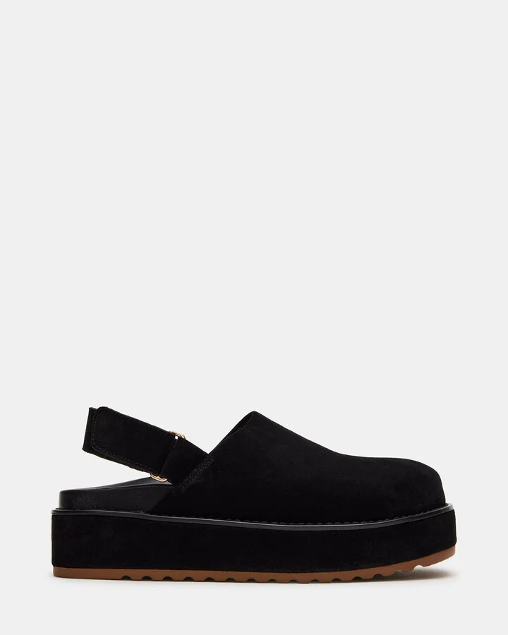 Mellow Black Suede