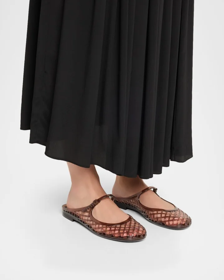 Mellow Jelly Mary Jane Ballerina Mules - Image 9