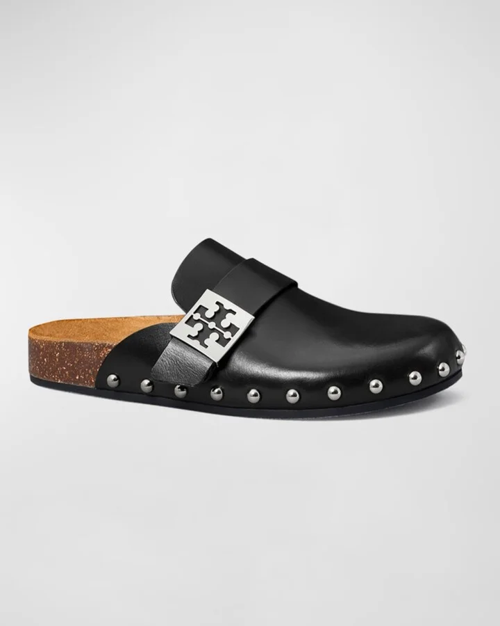 Mellow Leather Buckle Slide Mules - Image 6