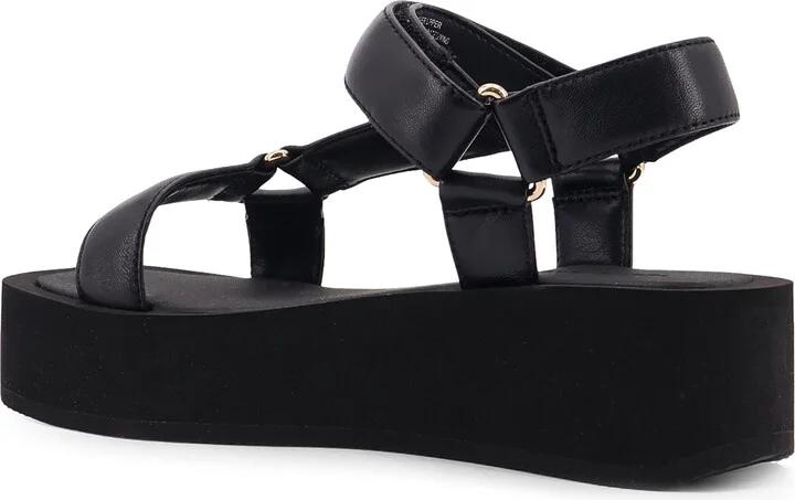 Mellow Leather Wedge Sandals - Image 3