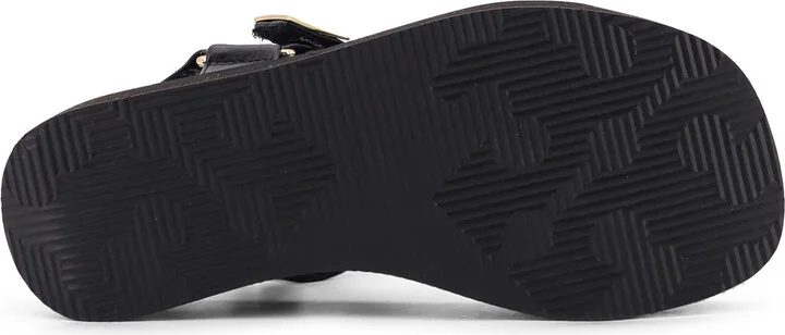 Mellow Leather Wedge Sandals - Image 4