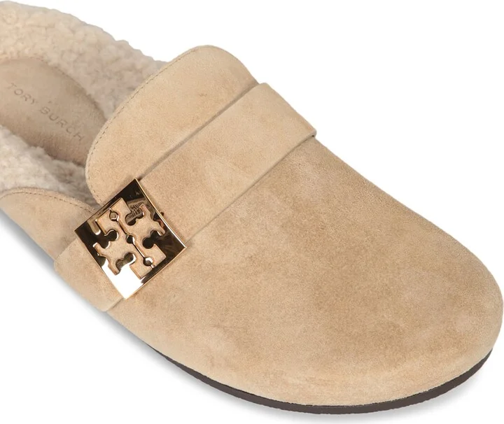 Mellow Shearling Mules Beige - Image 4