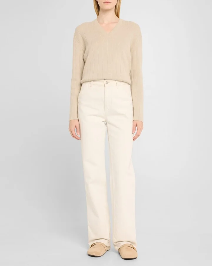 Mellow Suede Shearling Buckle Loafer Mules - Image 4
