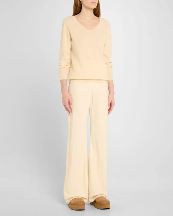Mellow Suede Shearling Buckle Platform Loafer Mules - Image 11