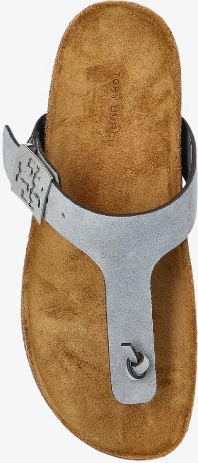 Mellow T-strap Suede Sandals - Image 3