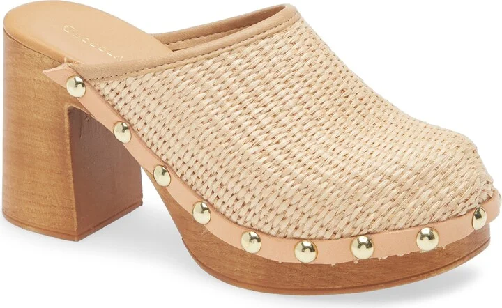 Melody Block Heel Clog