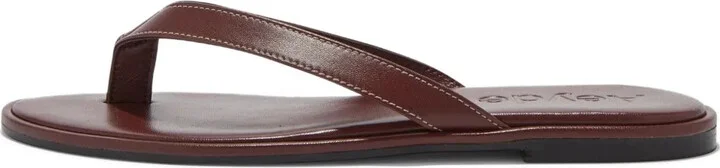 Melody leather thong sandals