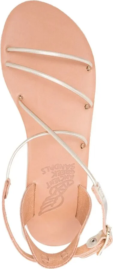 Meloivia metallic-effect sandals - Image 4