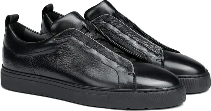 Melos slip-on leather sneakers - Image 2