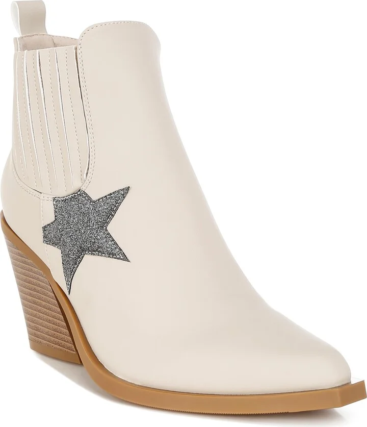 Melt Down Glitter Star Bootie