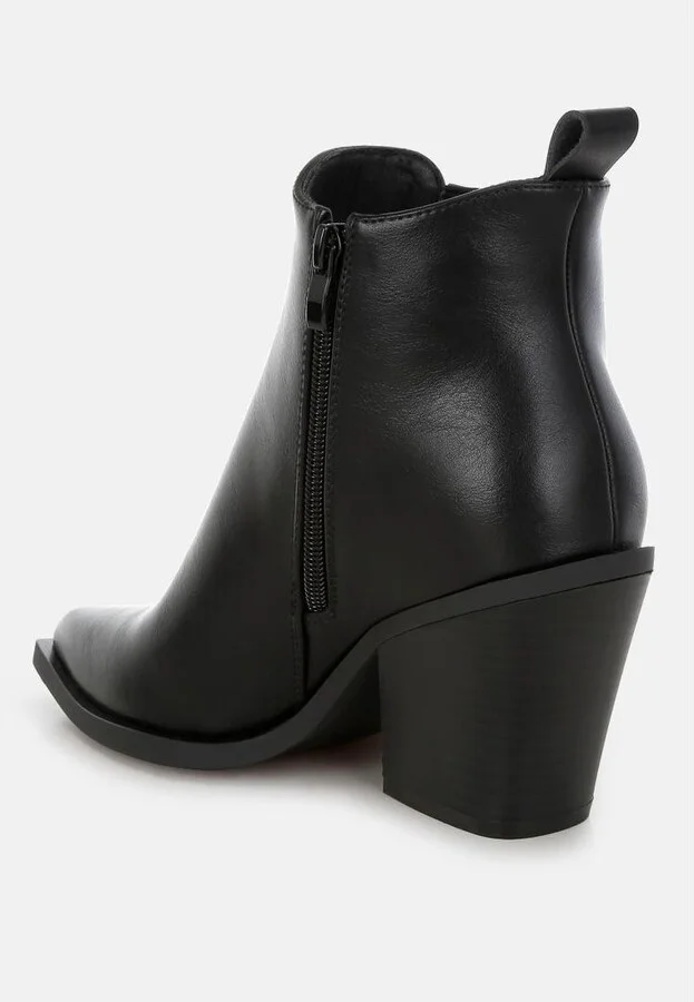 Melt Down Glitter Star Detail Chelsea Boots - Image 3