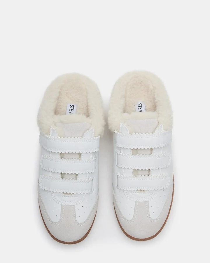 Memento Faux Fur White Multi - Image 5