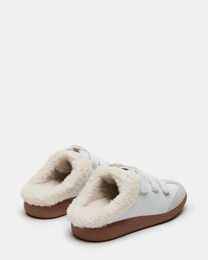 Memento Faux Fur White Multi - Image 6