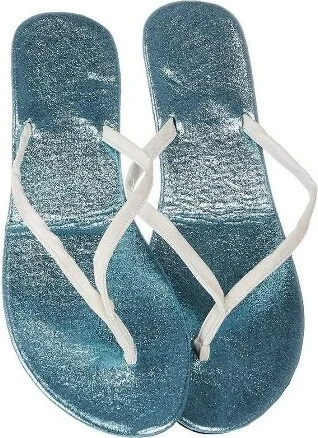 Memoi Keep Your Feet in the Sand Foldable Flats Pouch Set Blue S - Image 2