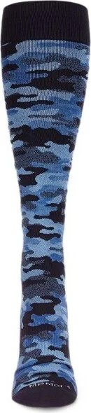 Memoi Unisex Camo Nylon 15-20mmHg Graduated Compression Socks Green - Image 3