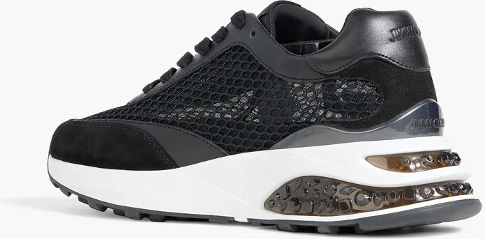 Memphis mesh, leather and suede sneakers - Image 3
