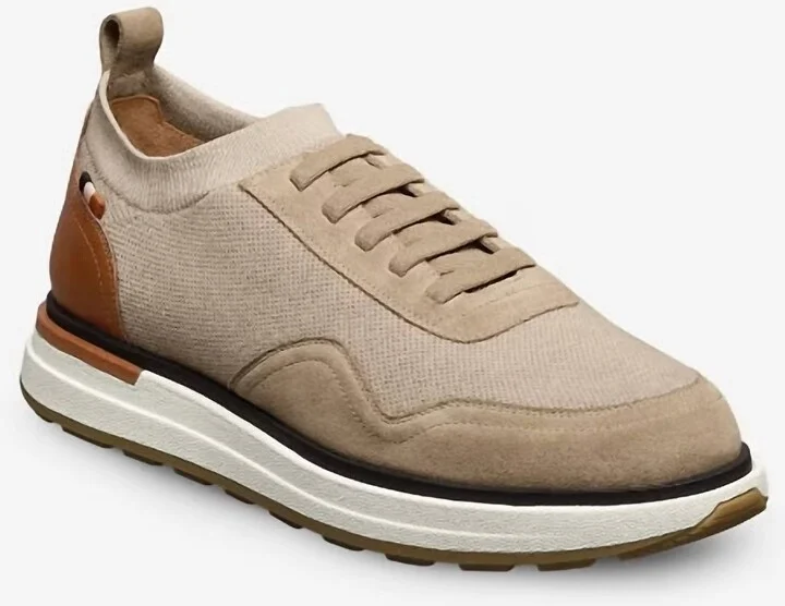 Men Easton Knit Sneaker In Bone