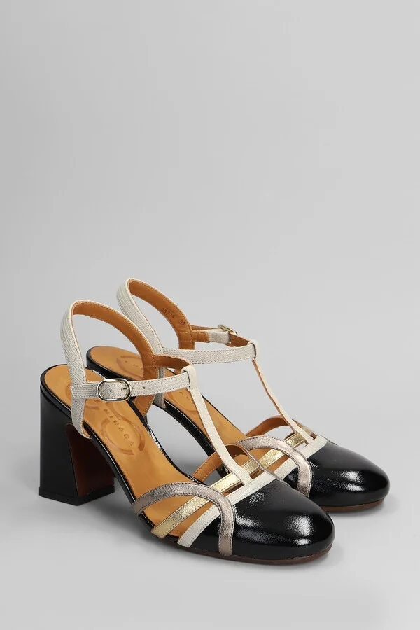 Mendy 46 Pumps In Black Leather - Image 2