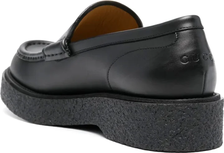 Menen Interlocking G-plaque loafers - Image 3