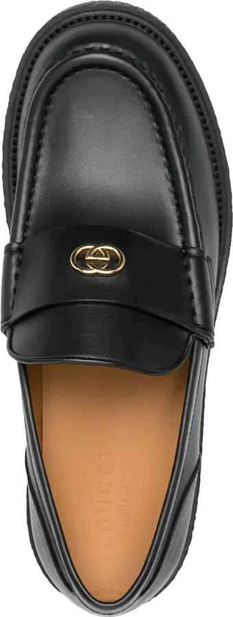 Menen Interlocking G-plaque loafers - Image 4