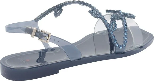 Menghi Embellished Slingback Sandals