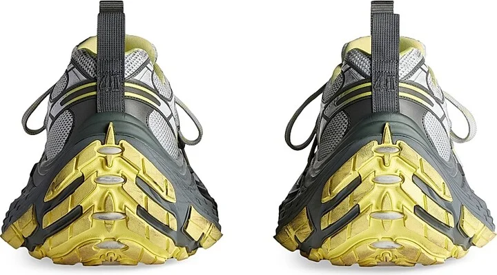 Men's 10XL Sneakers - Grey Yellow - Size 9 - Image 3