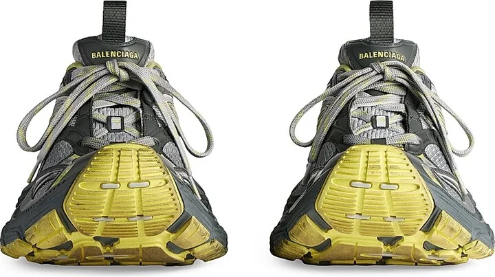 Men's 10XL Sneakers - Grey Yellow - Size 9 - Image 4