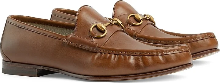 Men's 1953 Horsebit Leather Loafers - Brown - Size 7 - Image 2