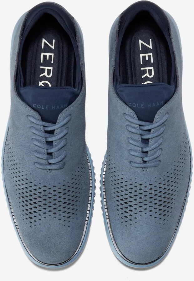 Men's 2.ZERØGRAND Laser Wingtip Lined Oxfords - Image 4