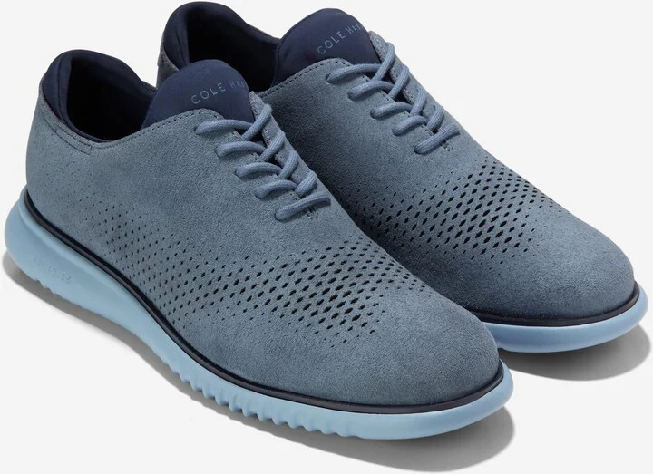 Men's 2.ZERØGRAND Laser Wingtip Lined Oxfords - Image 5