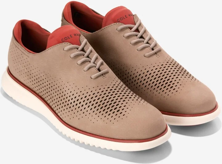 Men's 2.ZEROGRAND Laser Wingtip Lined Oxfords