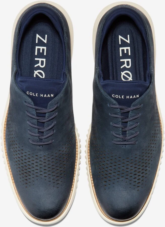 Men's 2.ZERØGRAND Laser Wingtip Oxfords - Image 4