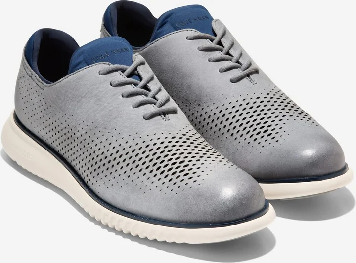 Men's 2.ZERØGRAND Laser Wingtip Oxfords - Image 5