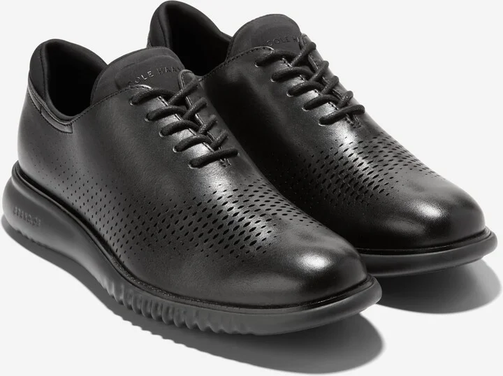 Men's 2.ZERØGRAND Laser Wingtip Oxfords - Image 5