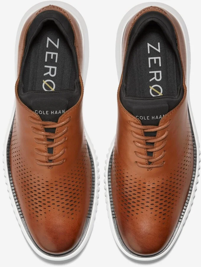 Men's 2.ZERØGRAND Laser Wingtip Oxfords - Image 4