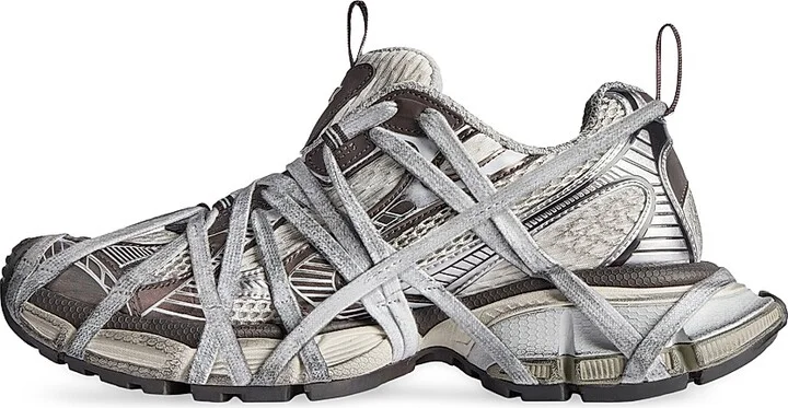 Men's 3XL Extreme Lace Sneakers - Orange Beige - Size 6 - Image 11