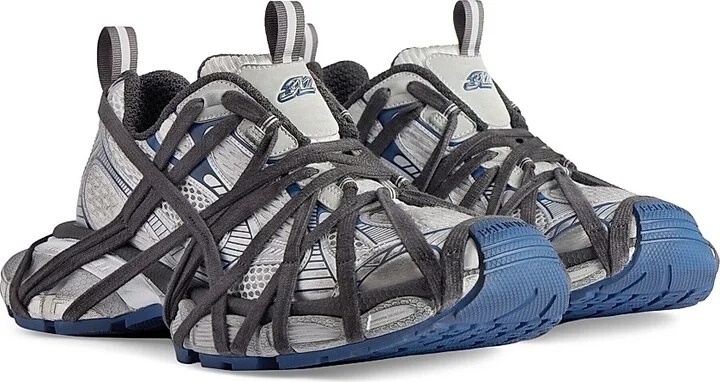 Men's 3XL Extreme Lace Sneakers - White Multicolor - Size 6 - Image 2
