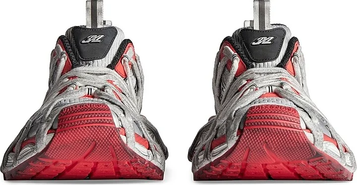 Men's 3XL Extreme Lace Sneakers - White Multicolor - Size 6 - Image 10