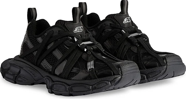 Men's 3XL Extreme Laces B Sneakers - Black - Size 8 - Image 2