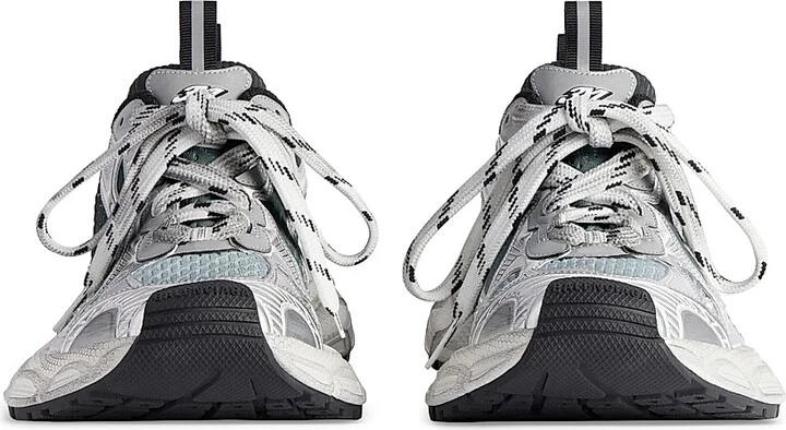 Men's 3XL Gradient Sneakers - Black Grey White - Size 6 - Image 3