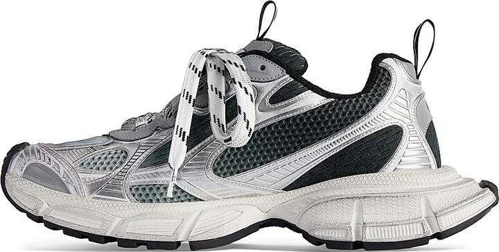 Men's 3XL Gradient Sneakers - Black Grey White - Size 6 - Image 5