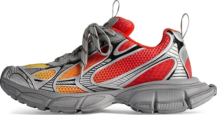 Men's 3XL Gradient Sneakers - Black Grey White - Size 6 - Image 11