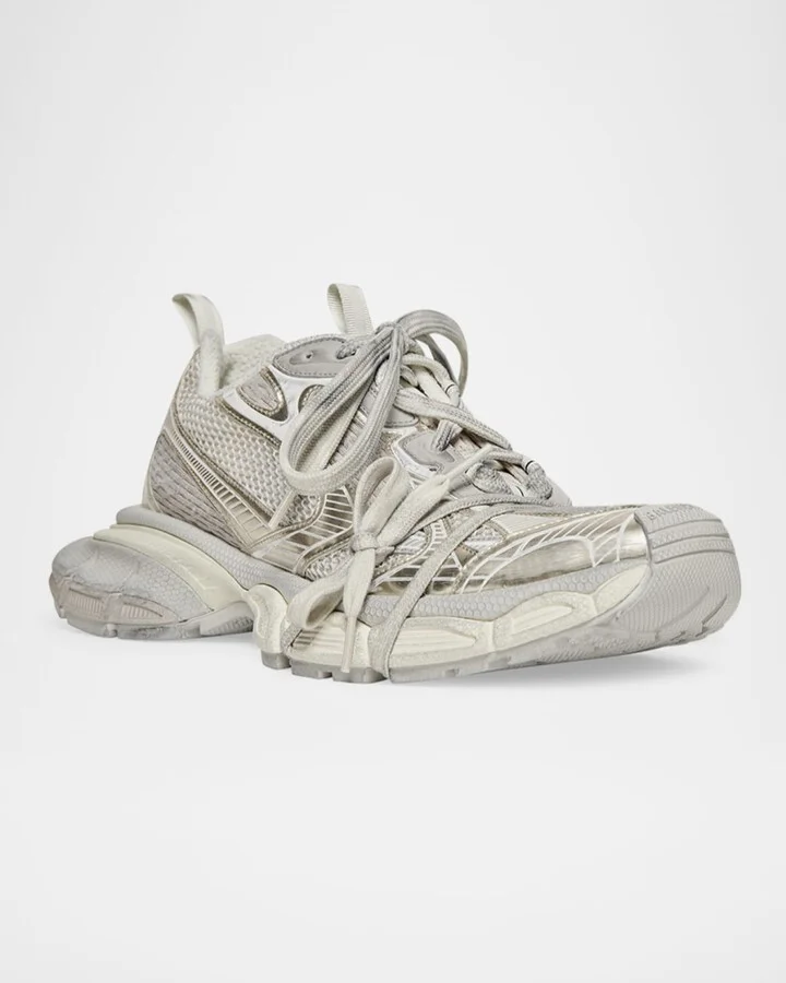 Men's 3XL Mesh Low-Top Sneakers - Image 2