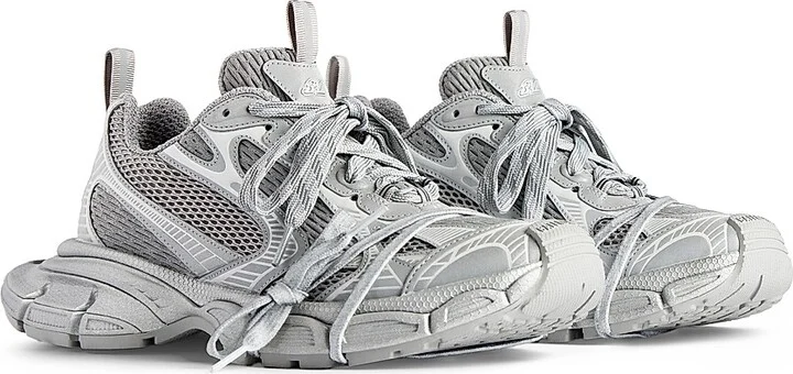 Men's 3XL Reflective Sneakers - Grey - Size 6 - Image 2