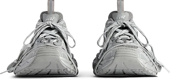 Men's 3XL Reflective Sneakers - Grey - Size 6 - Image 4