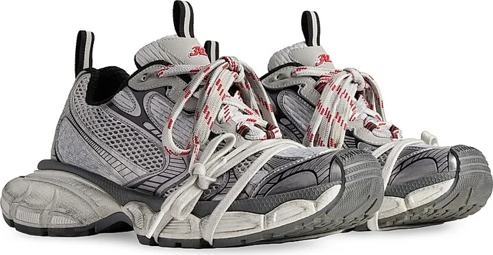 Men's 3XL Sneakers - Grey Multi - Size 6 - Image 2