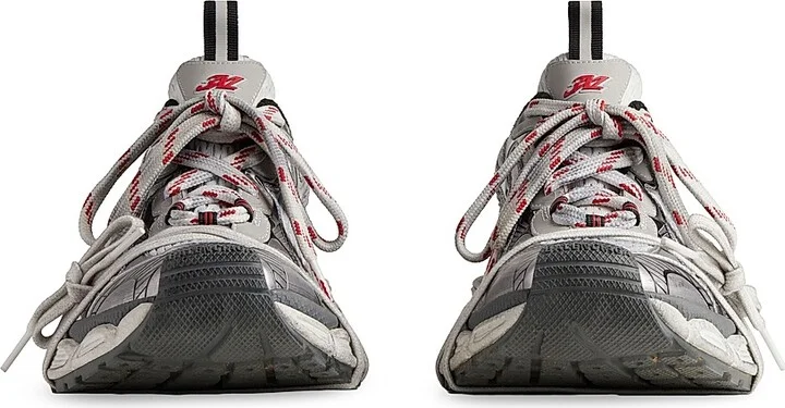 Men's 3XL Sneakers - Grey Multi - Size 6 - Image 4