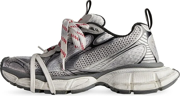 Men's 3XL Sneakers - Grey Multi - Size 6 - Image 6